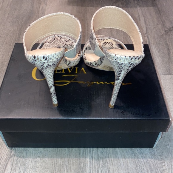 Snakeskin Mules - Picture 4 of 5